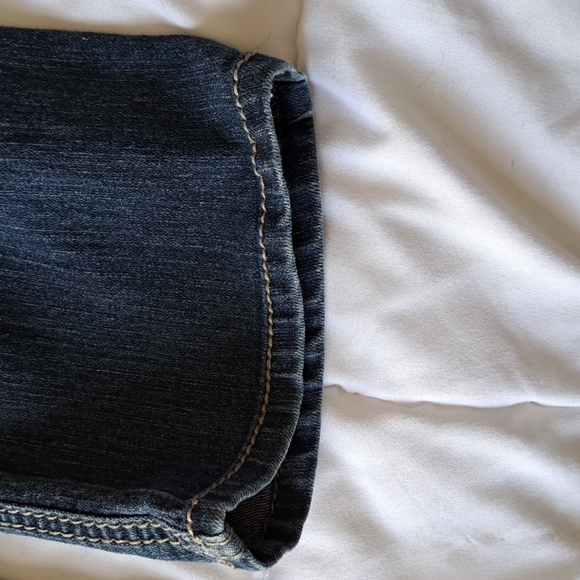 BEAU DAWSON JEANS SIZE 8 DETAILING  ON BACK POCKETS BOOT CUT - Picture 2 of 13